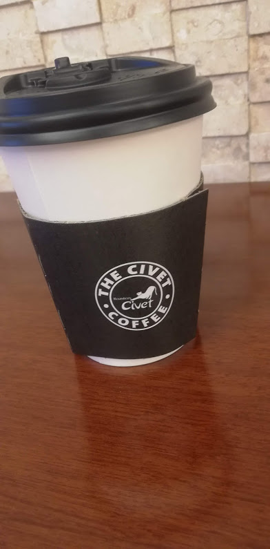 The Civet Coffeeのカフェオレ
